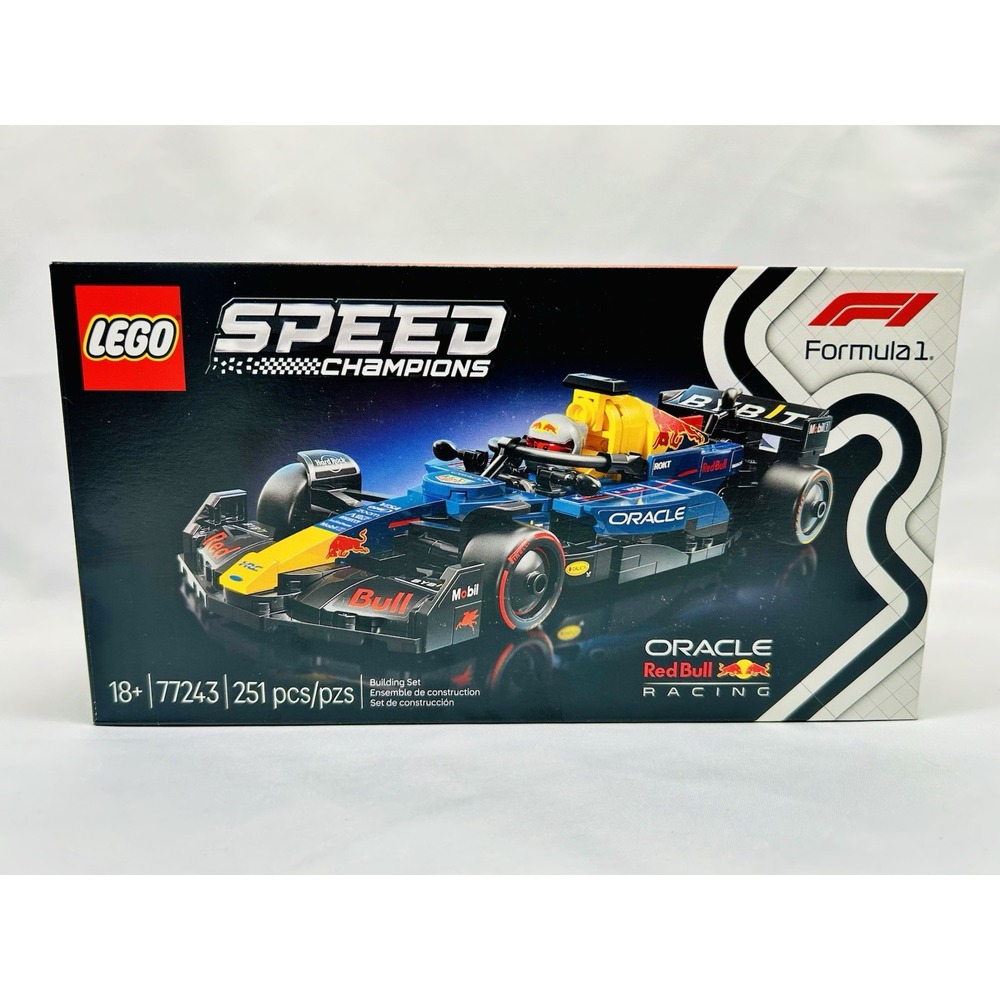 LEGO SPEED CHAMPIONS FORMULA 1: Oracle Red Bull Racing Rb20 F1 Race Car (77243)